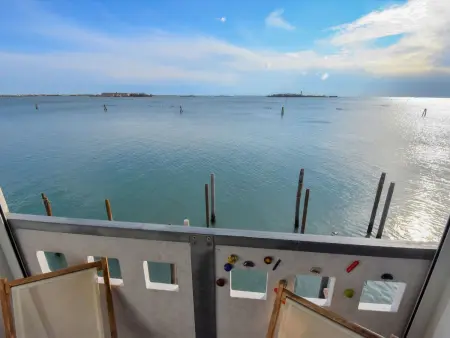 Appartement Venise Giudecca : vue mer panoramique et terrasse : photo 5