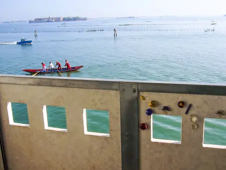 Appartement Venise Giudecca : vue mer panoramique et terrasse : photo 21