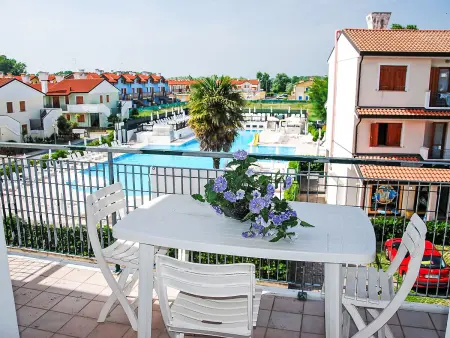 Appartement à Rosolina Mare pour 6 personnes, avec accès à une piscine : photo 12