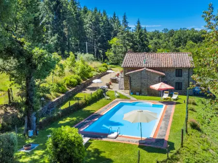 Gîte Certina 3 - Vue panoramique vallée Toscane