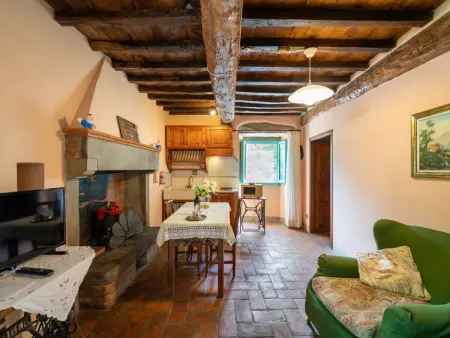 Appartement au moulin Rosa, Loro Ciuffenna, vue cascade : photo 4