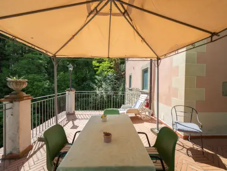 Appartement au moulin Rosa, Loro Ciuffenna, vue cascade : photo 16