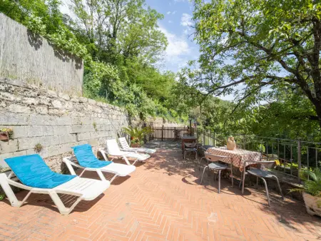 Appartement au moulin Rosa, Loro Ciuffenna, vue cascade : photo 19