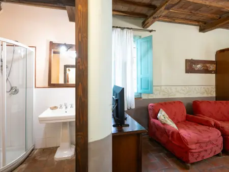 Appartement Verde au moulin, Loro Ciuffenna, vue cascade : photo 14
