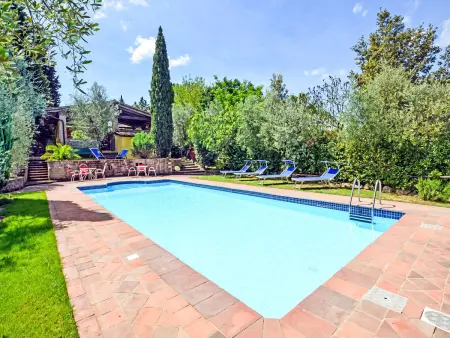 Podere Rasenna, gîte rustique 9 pers. avec piscine : photo 6