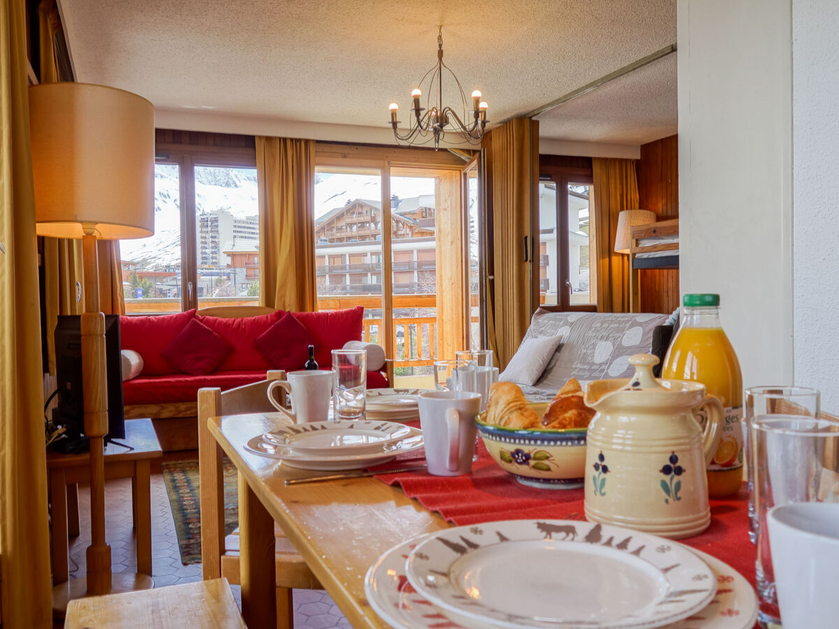 Apt 2 pièces Tignes : balcon panoramique, 150 m des pistes - Photo 1