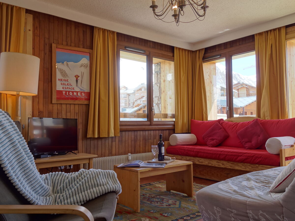 Apt 2 pièces Tignes : balcon panoramique, 150 m des pistes - Photo 9