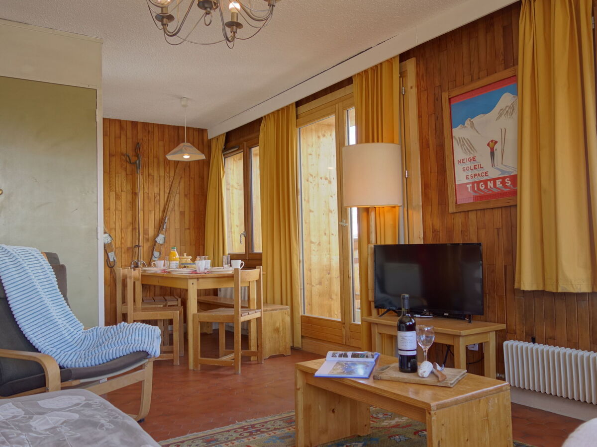 Apt 2 pièces Tignes : balcon panoramique, 150 m des pistes - Photo 11