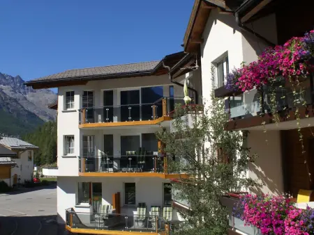 Location appartement à Saas Almagell, Haus Alpenrose Appartement/Fewo Alpenrose 6-Bettwohnung EG Ost