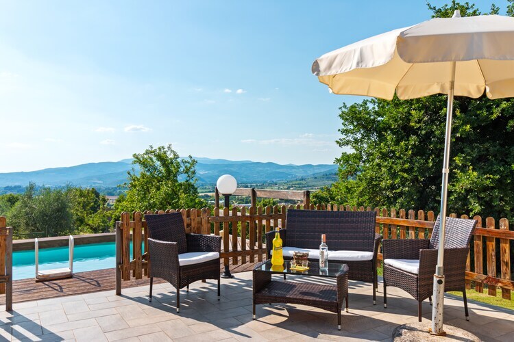 Al Meriggio, maison toscane avec piscine à Tregozzano - Photo 6