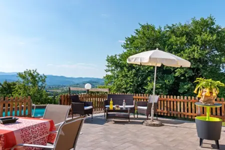 Al Meriggio, maison toscane avec piscine à Tregozzano : photo 4