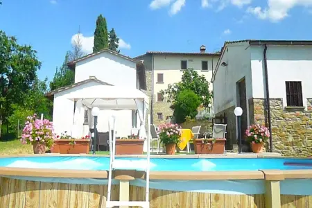 Al Meriggio, maison toscane avec piscine à Tregozzano : photo 16