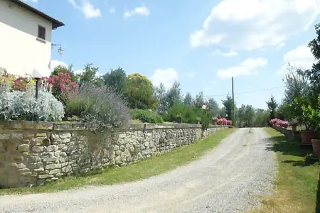 Al Meriggio, maison toscane avec piscine à Tregozzano : photo 37