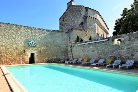 Bergerie, Château à Bon-Encontre avec Piscine & Jardin - Photo 9
