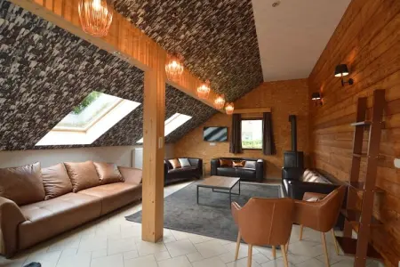 Le Lodge des Bruyères, Maison de vacances de luxe avec piscine et sauna à Waimes - Photo 7