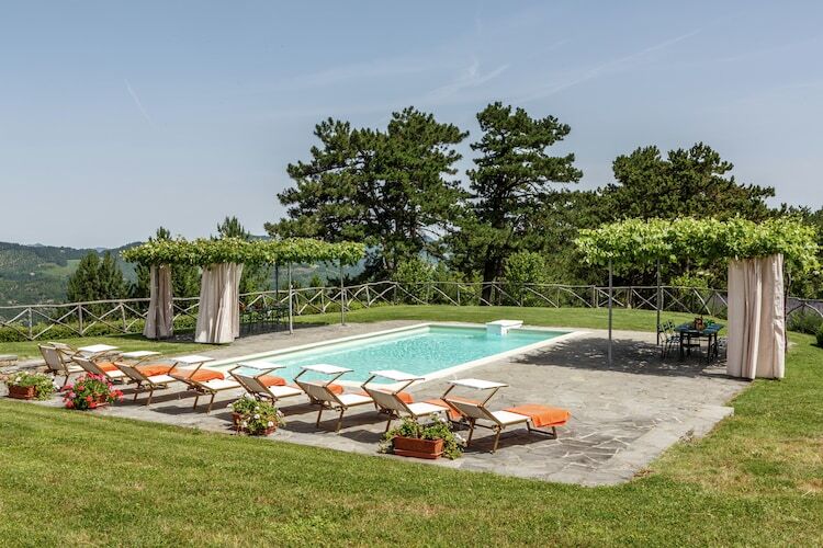 Villa La Collinaccia : 18 pers., piscine privée à Tredozio - Photo 8