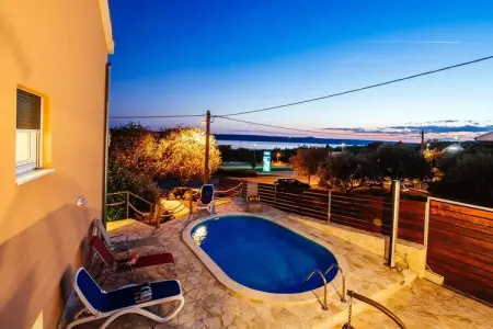 Holiday Home Zubak, Maison de Vacances Jasenice proche Plage & Piscine - Photo 7