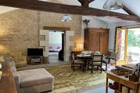 La Bergerie, gîte rural 4 pers. avec piscine chauffée : photo 4