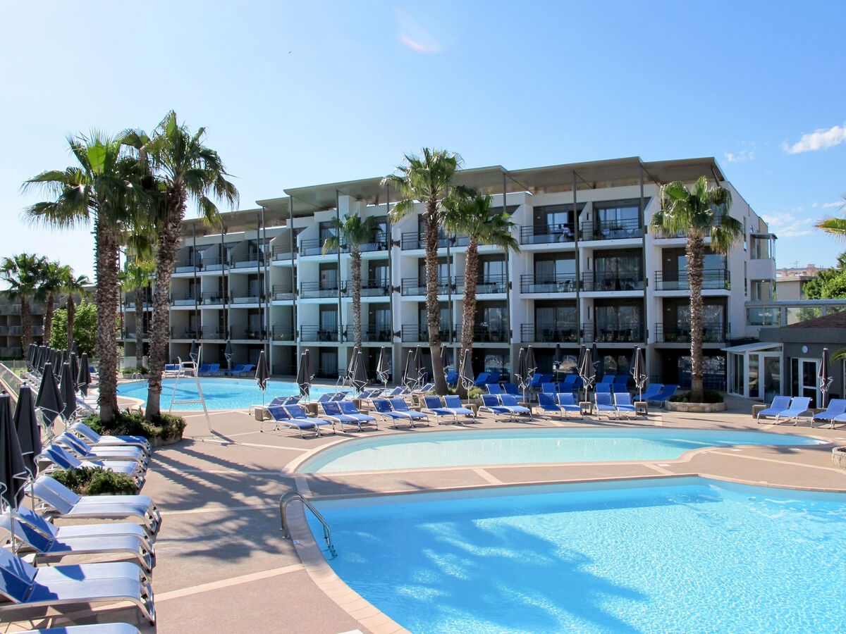 Studio Résidence Thalazur à Antibes, 2 piscines - Photo 1