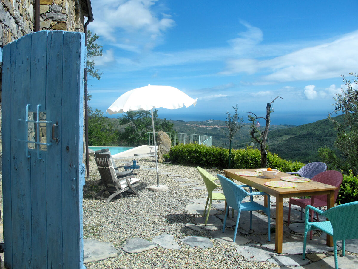 Maison Azzurra avec piscine et vue mer à Pietrabruna - Photo 7
