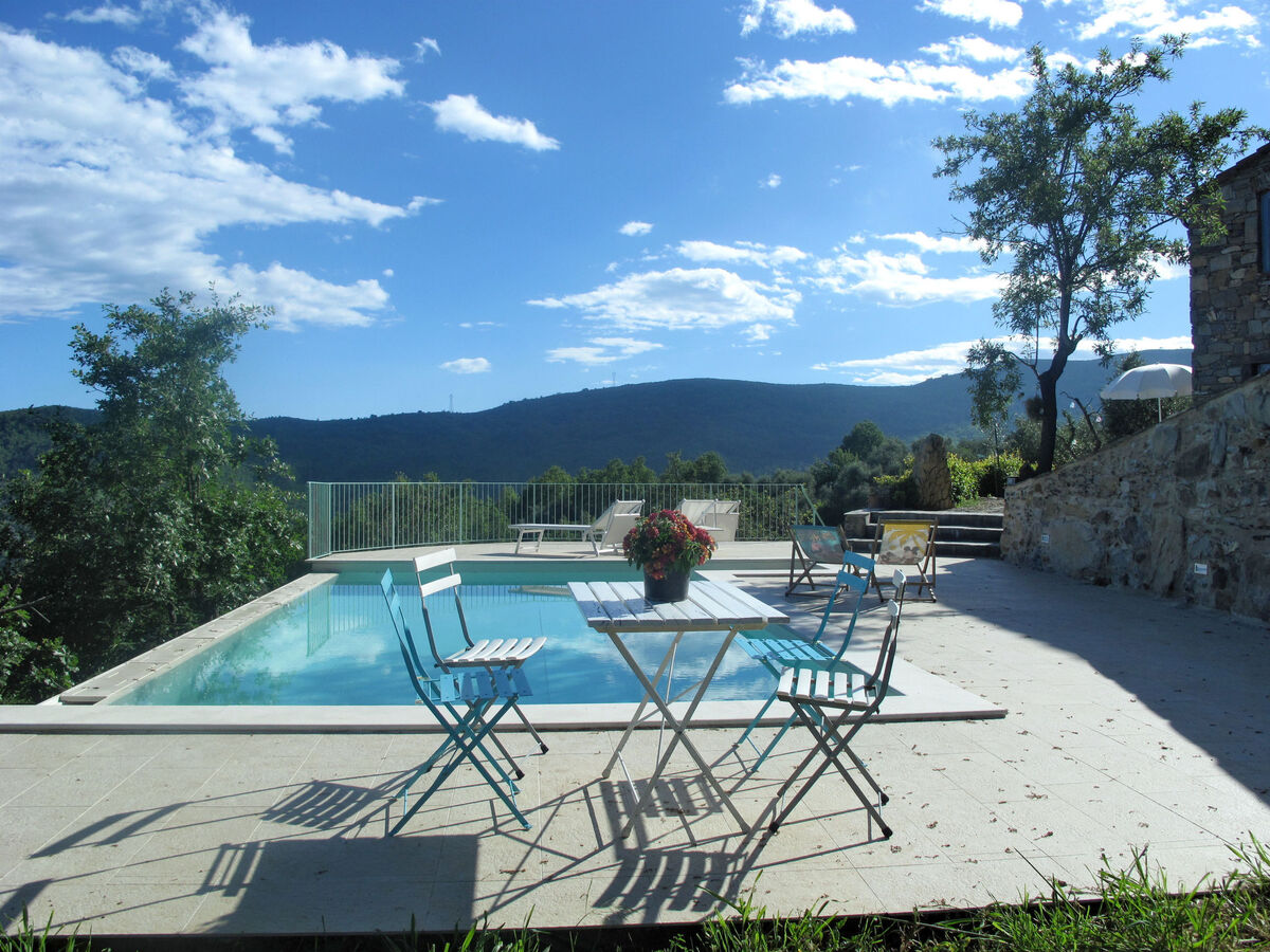 Maison Azzurra avec piscine et vue mer à Pietrabruna - Photo 9