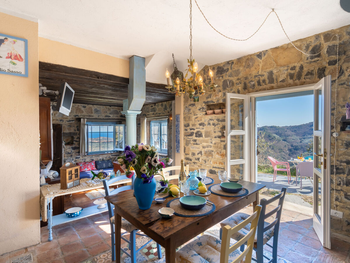 Maison Azzurra avec piscine et vue mer à Pietrabruna - Photo 12