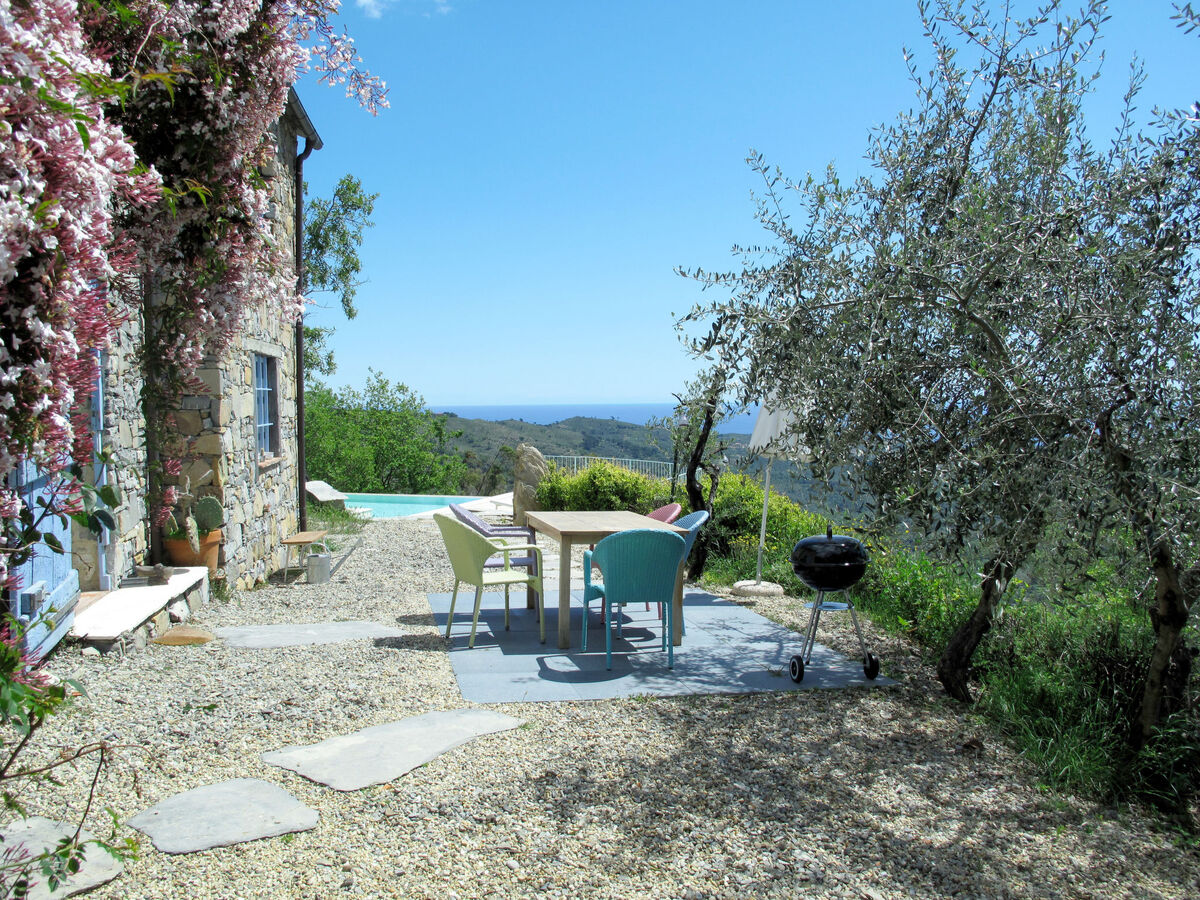 Maison Azzurra avec piscine et vue mer à Pietrabruna - Photo 23
