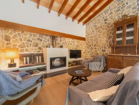 Can Coll, villa rénovée 4 pers. avec piscine à Selva - Photo 3