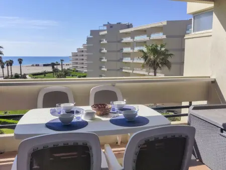Appartement Cap Sud à 50 m de la plage, Canet-Plage : photo 14