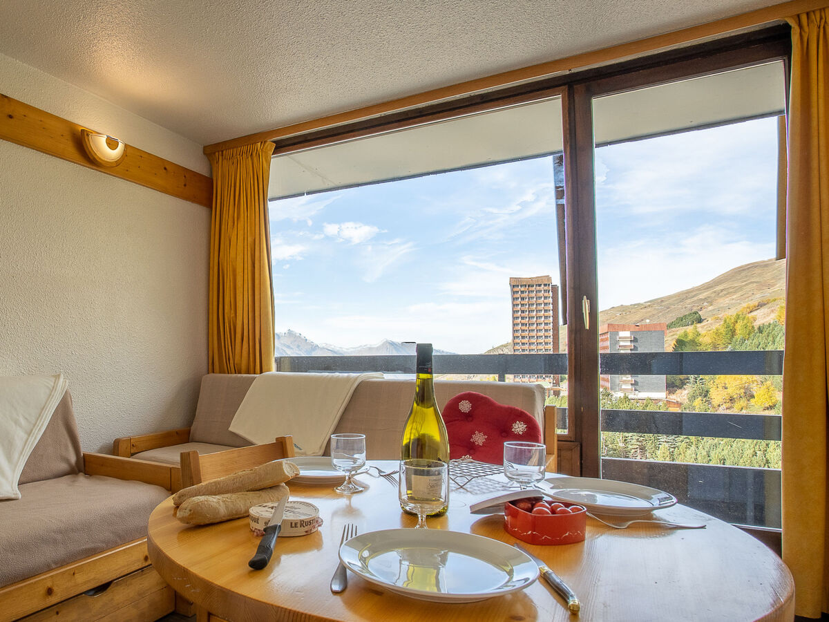 Studio 19 m² aux Ménuires, 8e étage, balcon vallée - Photo 7