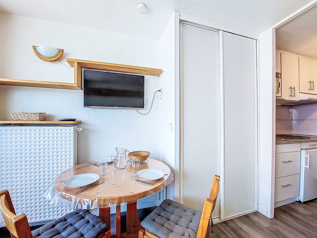 Studio 19 m² aux Ménuires, 8e étage, balcon vallée - Photo 9