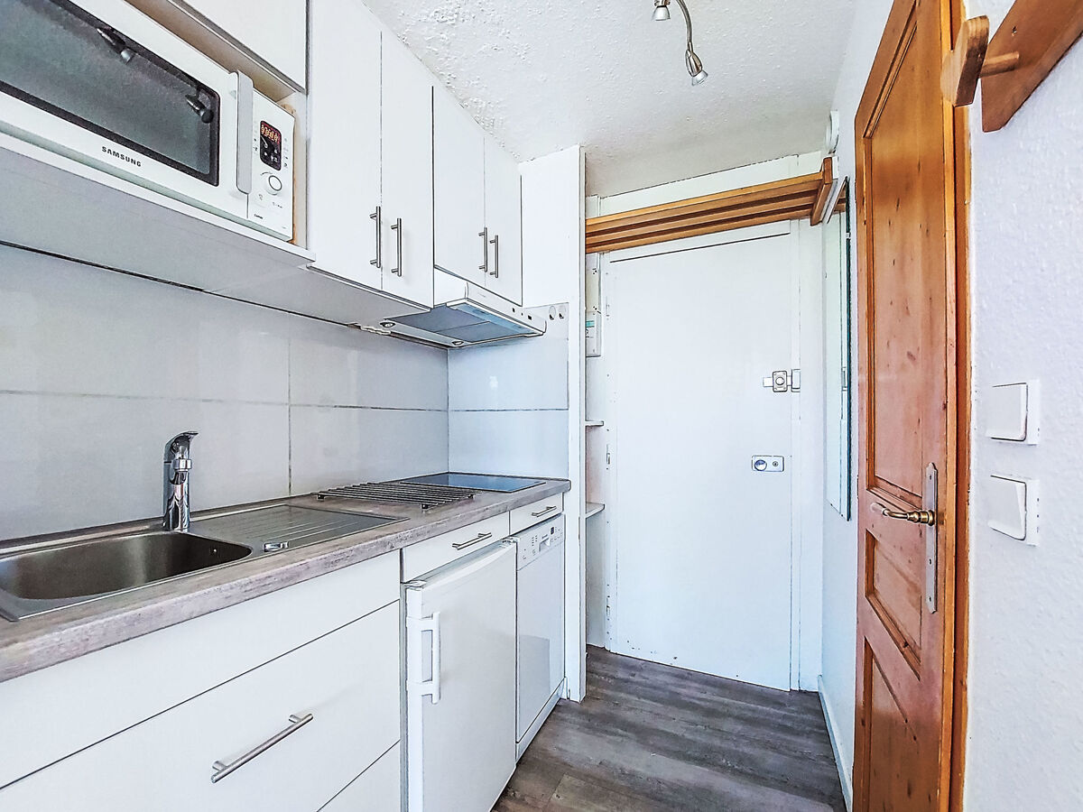 Studio 19 m² aux Ménuires, 8e étage, balcon vallée - Photo 12