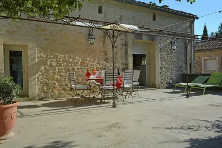 Villa avec piscine et terrasse privée à Saint Mathieu de Tréviers : photo 22