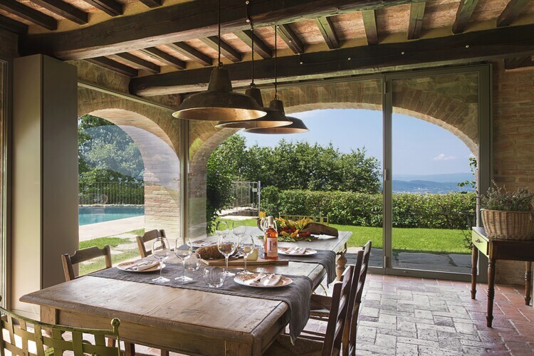 Villa Melograno : 5 chambres, piscine privée près d'Arezzo - Photo 8