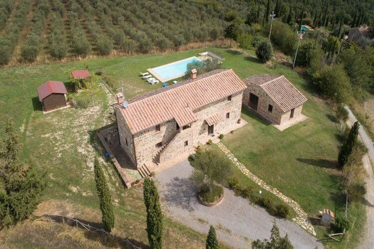 Podere Uliveto, villa 4 chambres avec piscine privée - Photo 7