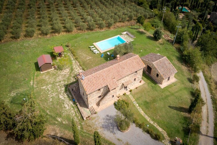 Podere Uliveto, villa 4 chambres avec piscine privée - Photo 8