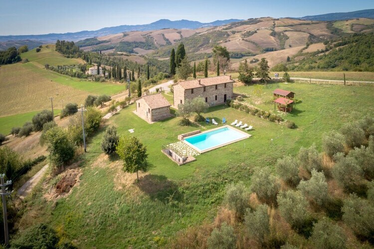 Podere Uliveto, villa 4 chambres avec piscine privée - Photo 26