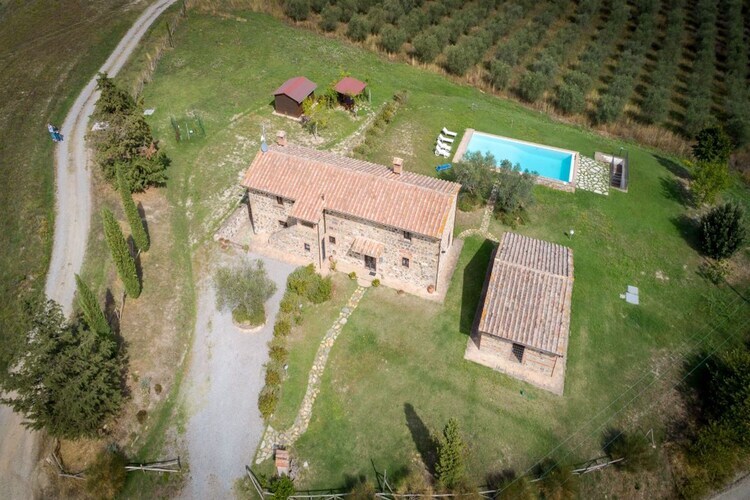 Podere Uliveto, villa 4 chambres avec piscine privée - Photo 29