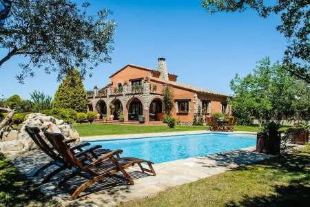Location villa à Peralada, Maison Peralada avec piscine privée