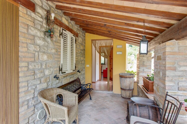 Maison Lucia à Assisi : agriturismo avec piscine et vue vallonnée - Photo 26