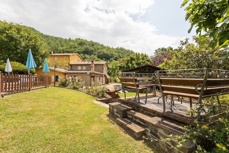 Maison Lucia à Assisi : agriturismo avec piscine et vue vallonnée - Photo 28