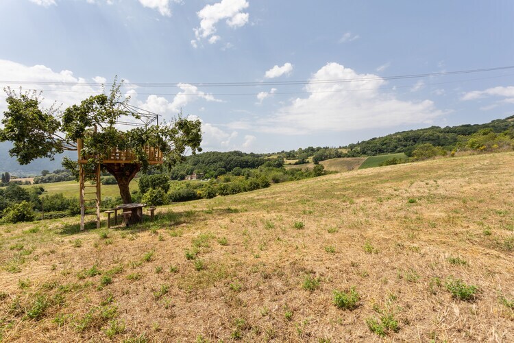 Maison Lucia à Assisi : agriturismo avec piscine et vue vallonnée - Photo 35