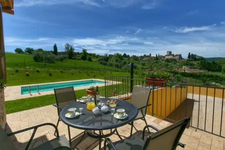 Villa Due Olive, Villa luxueuse à Vasciano avec piscine privée - Photo 8