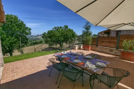 Villa Due Olive, Villa luxueuse à Vasciano avec piscine privée - Photo 23