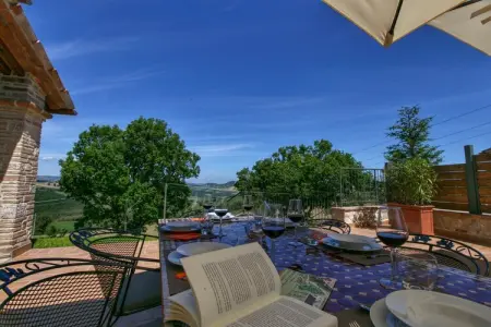 Villa Due Olive, Villa luxueuse à Vasciano avec piscine privée - Photo 31