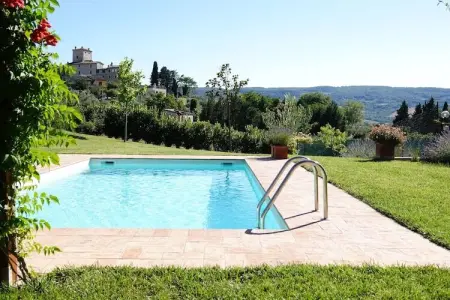 Villa Due Olive, Villa luxueuse à Vasciano avec piscine privée - Photo 33