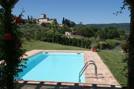 Villa Due Olive, Villa luxueuse à Vasciano avec piscine privée - Photo 34