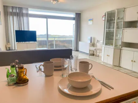 Appartement Astrid 801 avec balcon et vue mer à Bredene : photo 4