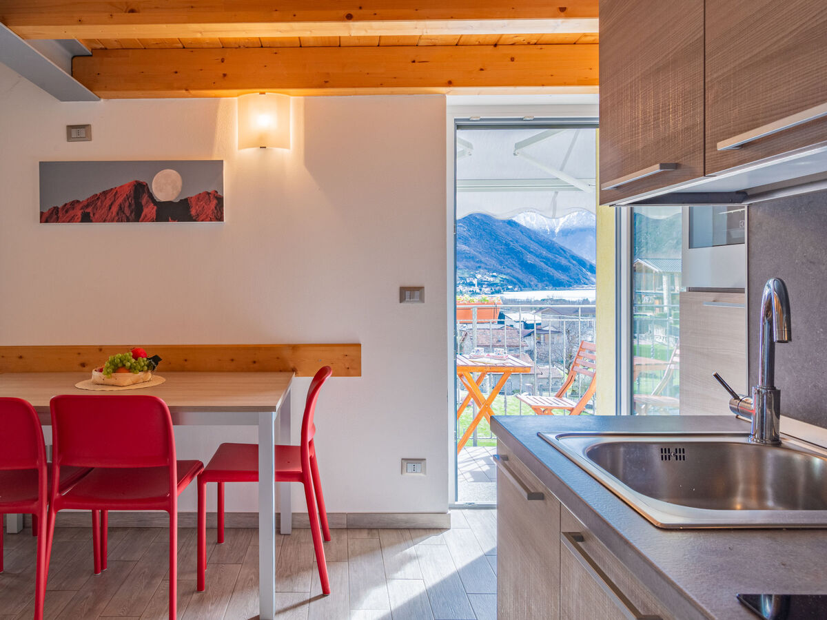 Studio Marco 40 m² avec vue panoramique lac, Lago di Mezzola - Photo 4