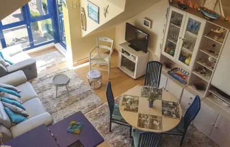 Appartement vue île de Groix, plage au pied : photo 2
